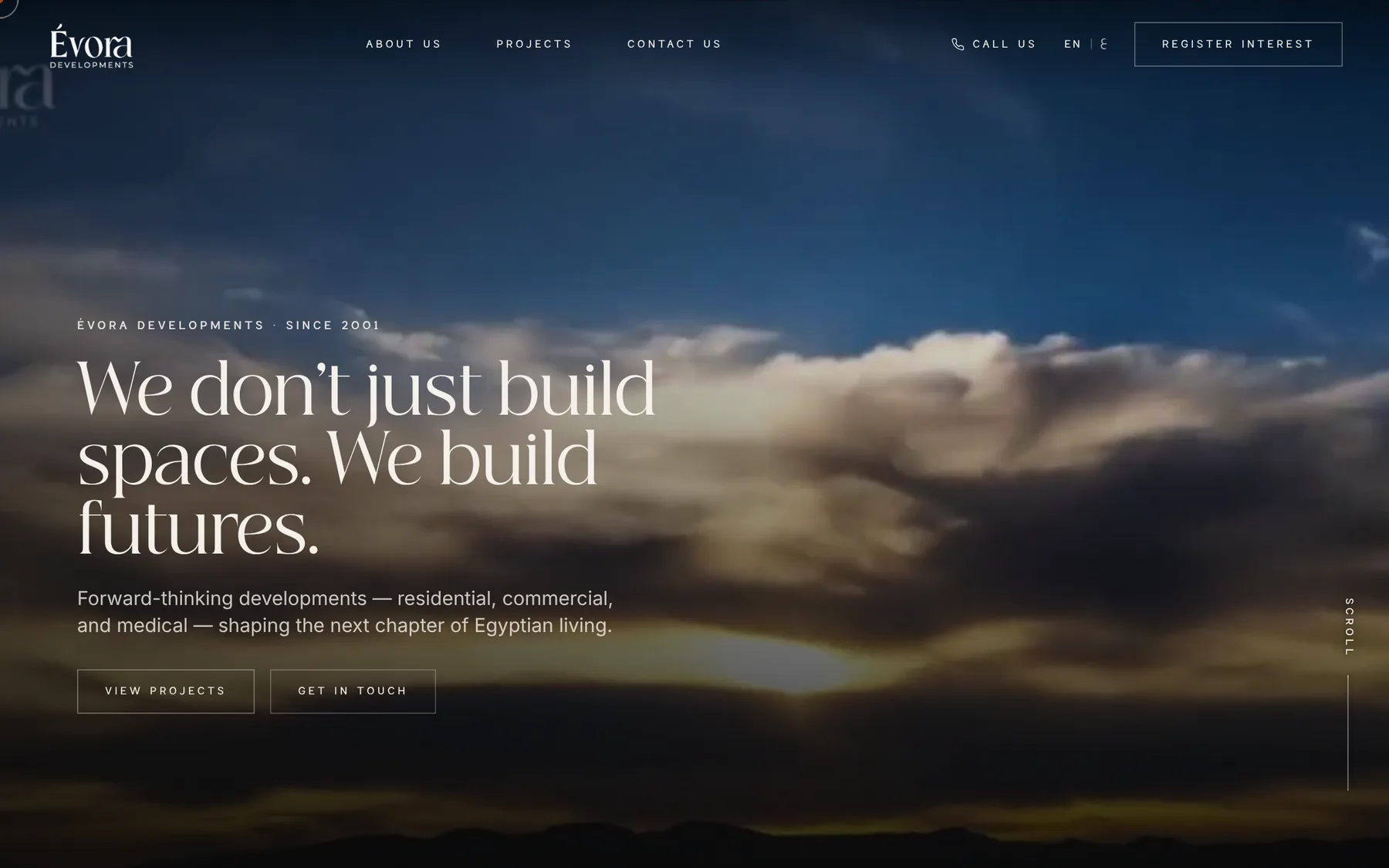 Évora Developments: Cinematic first impression