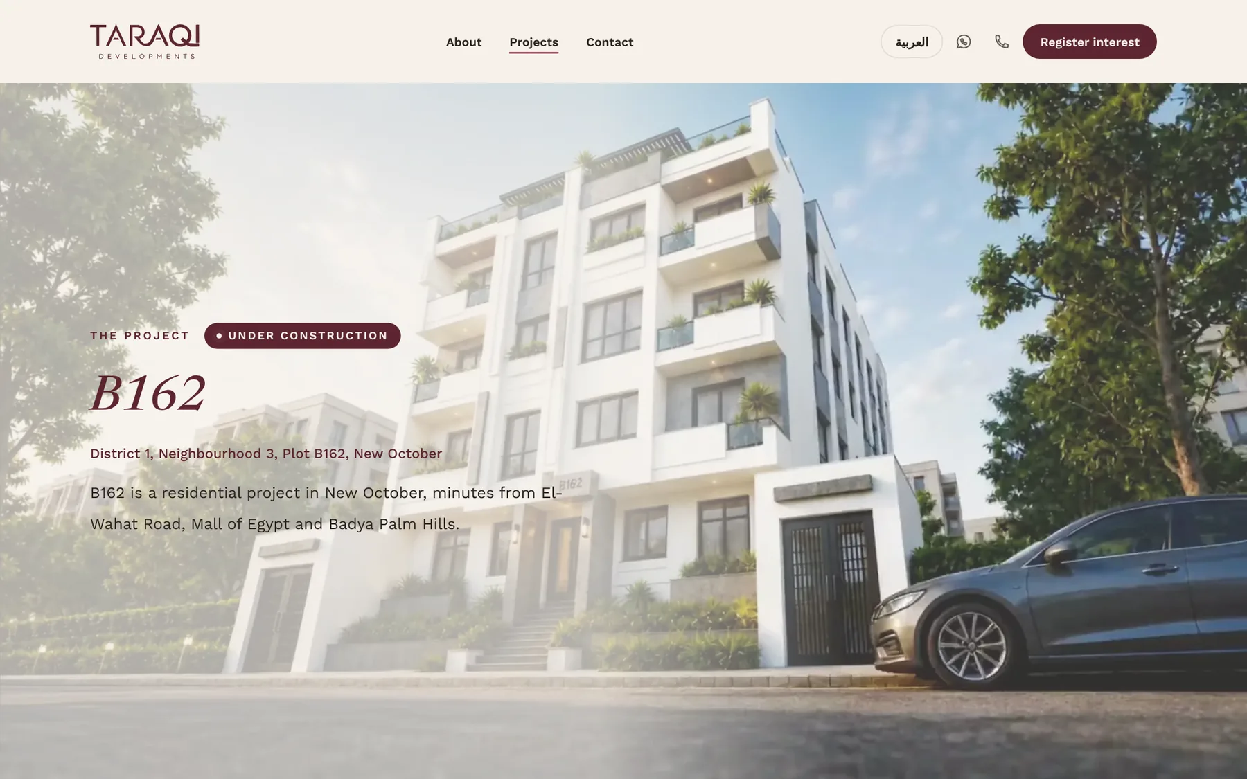 Taraqi Developments: A page for every building